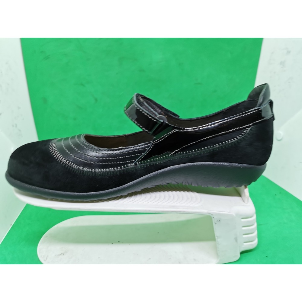 New NAOT Shoes Kirei Women's Size 9/ 40 Black Suede Leather Maryjane Comfort - Picture 4 of 16
